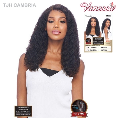 Vanessa 100% Brazilian Human Hair Hand Tied  Swissilk Lace Front Wig - TJH CAMBRIA